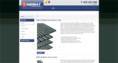Desktop Screenshot of abimat.es