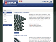 Tablet Screenshot of abimat.es